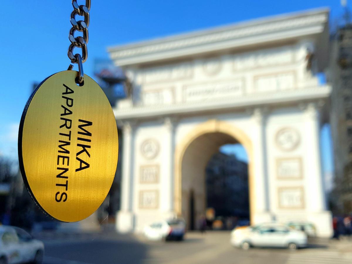 Mika Apartments Скопье Экстерьер фото